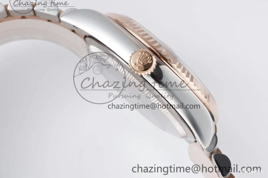 Gray Markers Bracelet Dial 126231 RG 36 DateJust JDF Plated Jubilee 904L RG Steel Roman V2 SS on 1218